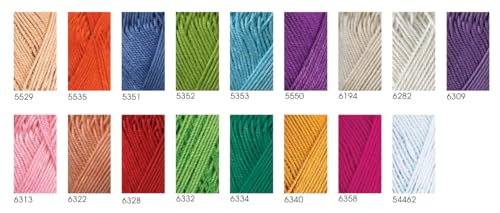 Image of Yarn Art Begonia yarn 100% Cotton, Pure Premium Soft Cotton Yarn, for Knitting Crochet and Amigurumi, Fine Sport:2 (0075)