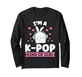 sono una ragazza k-pop di ragazza k-pop maglia a manica