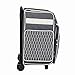 Everything Mary Rolling Scrapbook Storage Tote - Scrapbooking Storage Case for Rings, Paper, Binder, Crafts, Beads, Paper, Scissors - Telescoping Handle with Dual Wheels