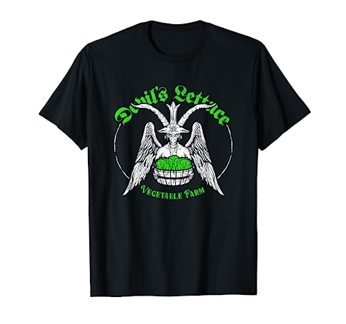 The Devils Lettuce Vegetable Farm - Dank Meme Funny T-Shirt