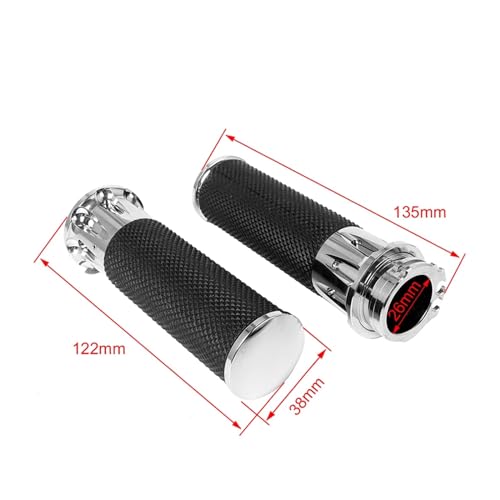 Poignées moto antidérapantes pour rouler confortablement en Dyna - 4