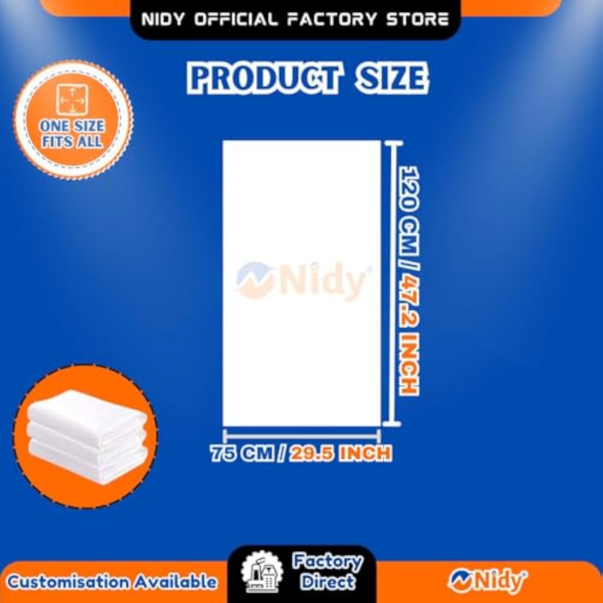 Disposable Non-Woven Travel Bath Towels, Soft and Hygienic