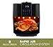 Paula Deen 13 QT (1700 Watt) XXXL Family-Sized Air Fryer Oven with Rapid Air Circulation System, Air Fry, Rotisserie, Dehydrate, Bake, Interior Light, LED Display, Touch Controls, 50 Recipes