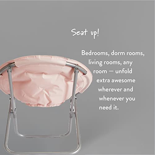 Blush Saucer Chair for Urban Living