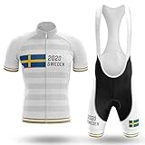 Color: Sweden 4 Factory8 - Country Jerseys - Love Your Country! Cycling Jerseys & Sets Collection - Team Sweden Men\'s Cycling Jersey & Bib Short Set Collection - Sweden 4 - 3XL
