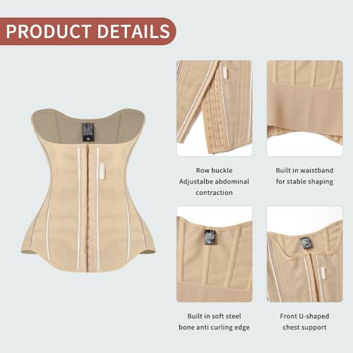Image of Waist Cincher Trimmer Belt Girdle Workout Shapewear Tummy Control Shaper Waist Trainer for Women