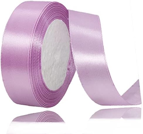 Beige Ribbon 3mm, 91M Double Faced Ivory Satin Ribbons for Gift Wrapping, Gift Ribbon for Crafting, DIY Sewing Projects, Floral Bouquet, Hair Bows, Birthday, Baby Shower and Wedding Cake Decoration
