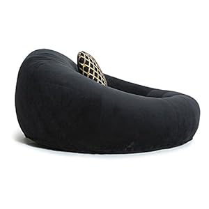 Seatcraft Cuddle Fabric Home Theater Seat Living Room Black