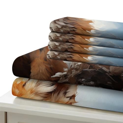 Housses de couettes double en microfibre douce lavable pour lit 2 personnes
