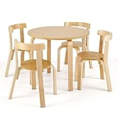 DREAMADE Kindertisch Mit 2 Stühlen - 3-tlg Aktivitäts-Set Mit Stauraum In Grau