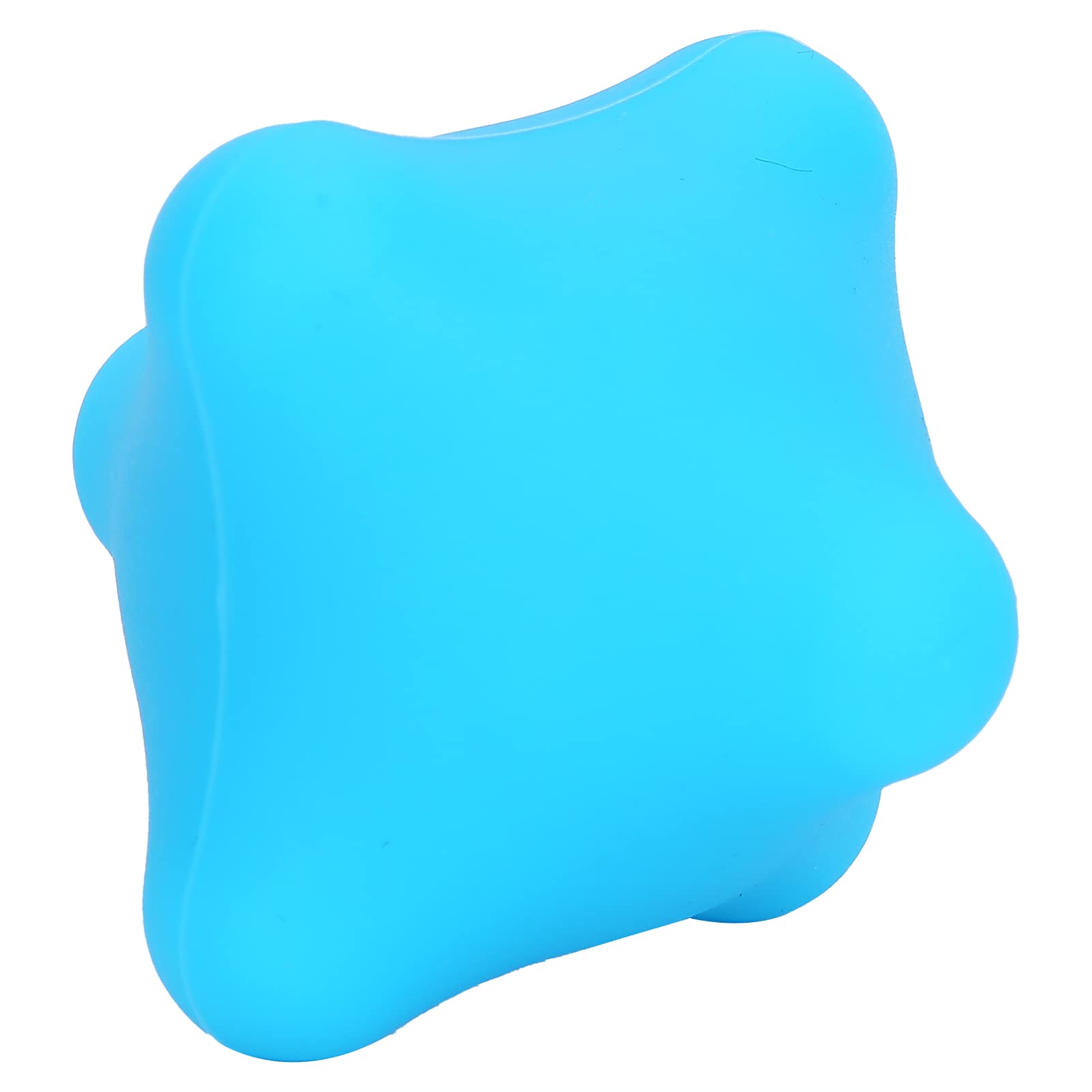 Bola del Masaje del Silicón para los Nudos del Músculo, Bola del Ejercicio de la Mano de 2,4 Pulgadas (Azul)