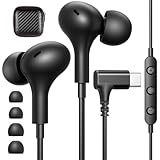 Ampia compatibilità: auricolari USB C per iPhone 17 Pro Max/17 Pro/17 Air/17/per iPhone 16e/16/16 Pro/16 Plus/16 Pro Max/per iPhone 15/15 Pro/15 Plus/15 Pro Max, per Samsung Galaxy S25 edge/S25 Ultra/S25+/S25/S24 FE/S24 Ultra/S24+/S24/S23 FE/S23 Ultra/S23+/S23/A17/A16 5G/A56/A36/A26/A55/A54/A53/A35/A34/A33/S22 Ultra/S22+/S22/S21FE/Z FE/Z Fold7/Z Flip7/Z Flip7 FE/Z Fold6/Z Flip6, per OnePlus 13R/12/12R/11/10T/Nord 2T/10 Pro, per Google Pixel 10 Pro Fold/10 Pro XL/10 Pro/10/Pixel 9 Pro XL/9/9 Pro/9 Pro Fold/8a/8/8 Pro/7a/7/7/7Pro/6a/6/6 Pro/5/4/4XL, per Xiaomi 15/14T/14/13T/13/12T/11T Pro/Pad 7/6/5, per Oppo Reno13F/13FS/12F/12 FS/11 Pro, per HONOR 400 Smart 5G/400 Pro/400