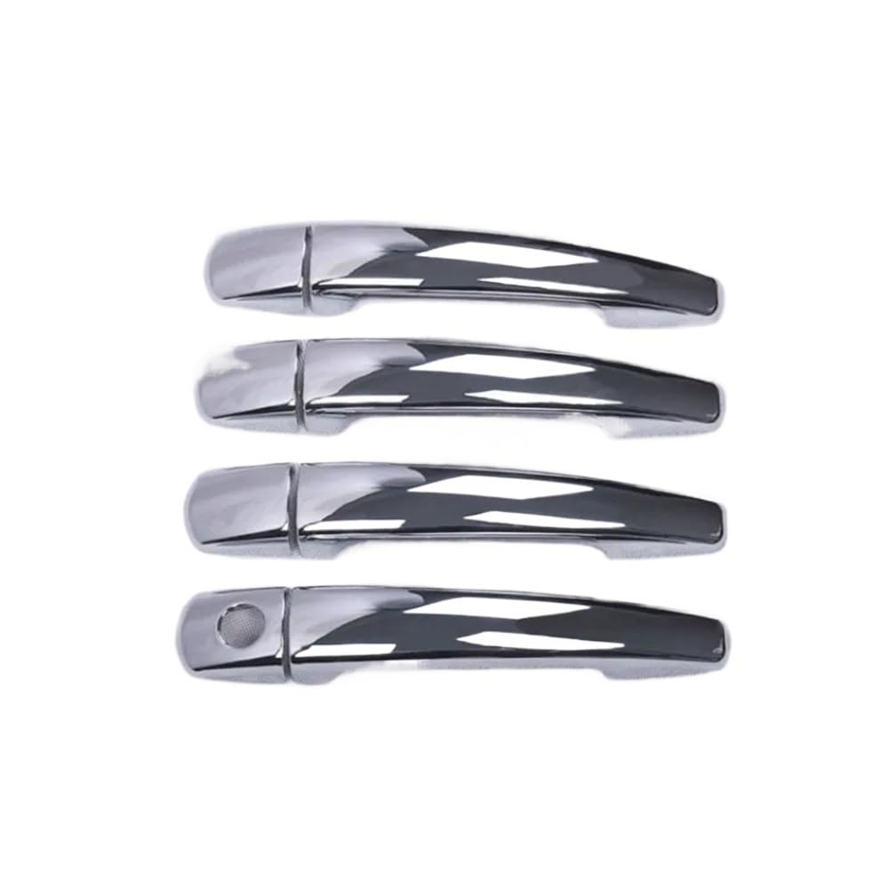 Mlhoghigd Silver Door Handle For For C4 For Picasso For C6 For 207 308 407 Door Handle Cover Trim Car Styling Accessories