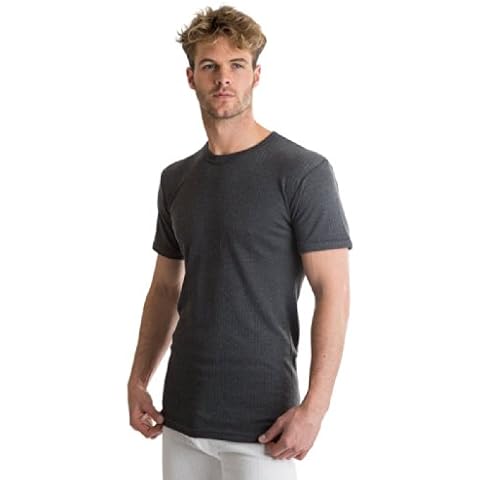 RP Collections Mens Thermal T-Shirt Charcoal Cover
