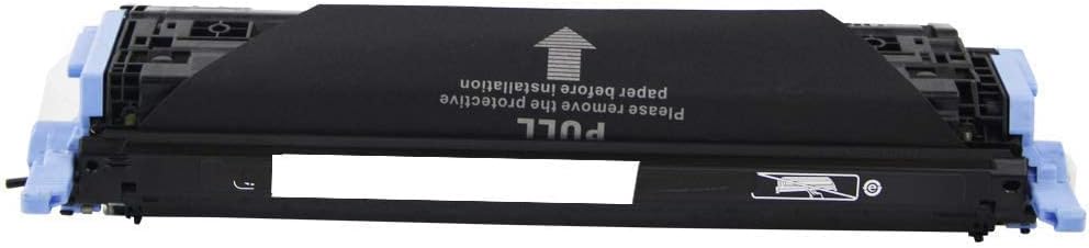 Compatible 124A Q6000A Black Toner Cartridge Replacement for HP LaserJet 1600 2600 2605 Printers (2,500 Pages)
