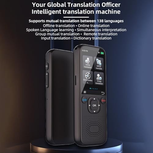 Appareil de traduction multilingue portable et traducteur vocal grand écran - 8