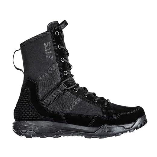 5.11 Bottes tactiques A/T 8", Noir
