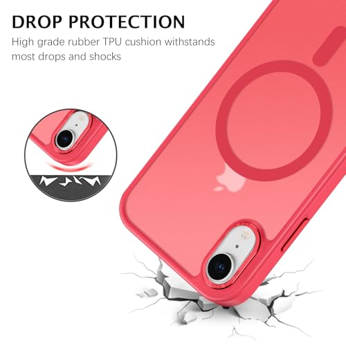 Telaso For Iphone Xr Case, Iphone Xr Phone Case Compatible With Magsafe Wireless Charging Translucent Matte Back Anti-Scratch Anti-Yellow Full Body Protective Strong Magnetic For Iphone Xr Case thumb #6