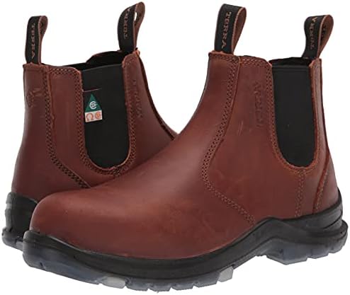 Terra Men's 6" Murphy Composite Toe Slip-On Work Boot, Brown, 9.5 W | Image 7