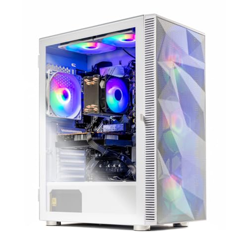 Image of Skytech Gaming Storm Gaming PC, AMD Ryzen 5 5500 3.6GHz, AMD RX 6500XT 8GB, 1TB NVMe SSD, 32GB DDR4 RAM 3200, 650W Gold PSU, Wi-Fi, Win 11, Desktop