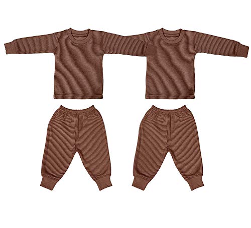 Image of Kids Thermal /Winter Wear /Warmer for Girls and Boys, 2 Upper and 2 Lower