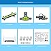 Lllunimon RC Boat Remote Control Seawolf Submarine Simulation Model Diving Racing Ship Gift for Adults & Kids,Blue 40mhz