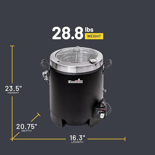 Char-Broil 17102065 Charbroil® The Big Easy® Tru-Infrared™ Cooking Technology Propane Gas Stainless Steel Oil-Less Turkey Fryer thumb #5