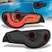 LED Streak Tail Lights Pair For FRS BRZ (Smoke)