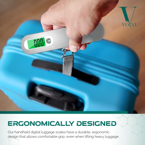 VOXXU Precise Digital Luggage Scale with 110lb/50Kg Capacity โ Portable Suitcase Weighing Scales | Accurate Luggage Scales for Suitcases | Heavy Duty Weighing Scales for Luggage | Travel Accessories - Image 6