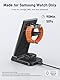 Wireless Charger für Samsung Ladestation für Galaxy S25 Ultra, Induktive Ladestation für Samsung Galaxy Watch Ultra/7/6, Kabelloses Ladegerät für Galaxy S24 Z Flip 6, Galaxy Buds