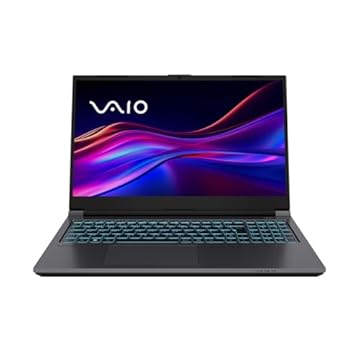 Notebook VAIO® FH15 Intel® Core™ i7-12650H Shell Efi GeForce RTX® 3050 64GB RAM 1TB SSD 15.6" FullHD - Cinza Escuro