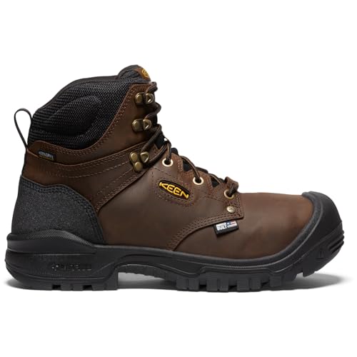 KEEN Utility Men's Independence 6" Composite Toe Internal Metatarsal Guard Waterproof Work Boot2