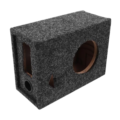 CVUTOVO 車載サブウーファーボックス 防音設計 強化型スピーャビネット ユニバーサル対応 カーオーディオ用