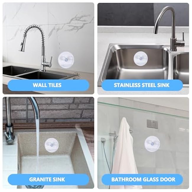 Sponge Holder, Sink Caddy for Scrub Sponges with Suction Cup Installation, Kitchen/Bathroom Sink Sponge Storage, Self Draining, Dishwasher Safe for Holding Smiley Sponges (Sponges Not Included),1pcs