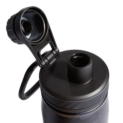 Adidas 600 Ml (20 Oz) Metal Water Bottle, Hot/Cold Double-Walled Insulated 18/8 Stainless Steel, Nomad Camo Grey-Carbon/White/Black, One Size #TOP4