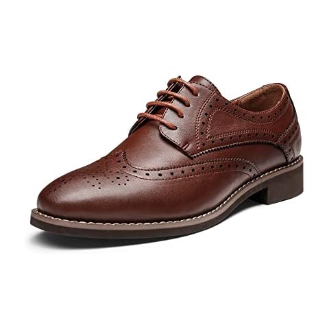Bruno Marc Women's Classic Oxfords Lace Up Business Dress Shoes Cover