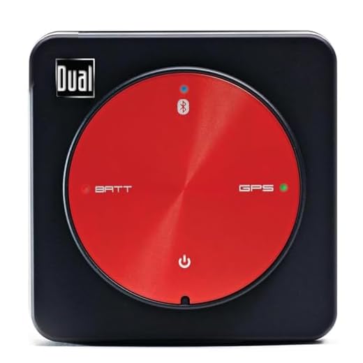 Dual Electronics XGPS150A Multipurpose Universal Bluetooth GPS Receiver with Wide Area Augmentation System and Portable Attachment