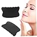 NOLITOY 2sets Lightweight Massage Board Buffalo Horn Scraper for Body Scalp Massager 2pcs*2
