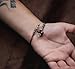 ONE SKY SHOP Rudraksha Shiv Om Trishul Damroo Designer Kada, Mahadev Kadas Bracelet, Indian Tradition Cuff Bracelets for Men and Women