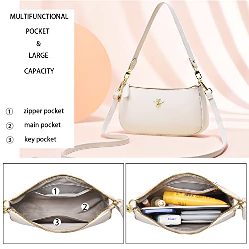 Image of Small Tote Shoulder Bags Purses for Women Retro Classic Crossbody Bags Cute Clutch Purse and Handbag