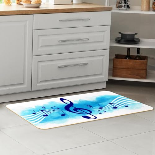 Tapete de cocina antideslizante y lavable con absorción rápida 7