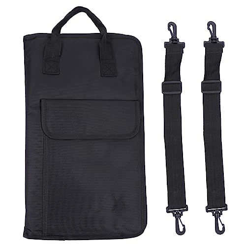 BESPORTBLE Drum Stick Bag Compact Holds Sticks Mallets Brushes Teaching Materials