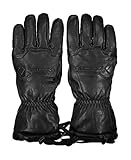 Lebenslange Garantie Obermeyer Solstice Damen-Lederhandschuh, Damen, Solstice Leather Glove, schwarz, Medium
