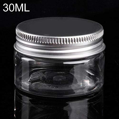 arthomer Tiny Sample Containers, Small Plastic Containers With Lids,Cosmetic Travel Empty Bottle For Slime Cosmetic Samples, Eye Shadow