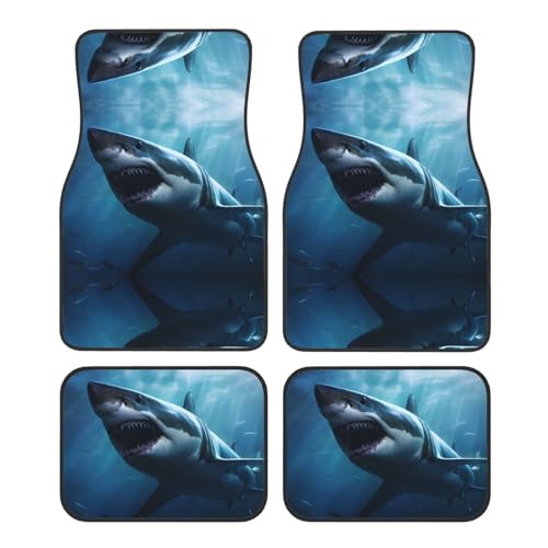 Tapis de voiture imprimés requins pour protéger l'habitacle en voyage