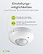 Goobay 95172 Infrarot Bewegungsmelder für Innen IP20 mit 360° Pir Sensor für Led Deckenleuchte Melder Decke Aufputz Montage 6m Reichweite Weiß