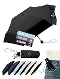 「JIS認証 完全遮光」Lilac 日傘 uvカット 100 遮光 折りたたみ傘 晴雨兼用 軽量 240g 折り畳み日傘 完全遮光 6本骨 耐風 手動開閉 コンパクト レディース 傘 収納袋付き