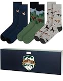 soxo Adventure Skarpetki Męskie W Pudełku Prezentowym Bawełniane Skarpety Zestaw Premium 40-45 Hunting 3 Pary
