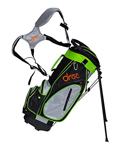 Droc - Dimond Golf Bag Age 10-14 (Gray_Lime 30