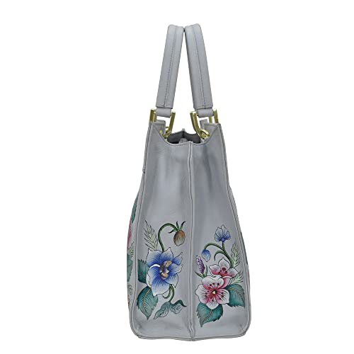 Image of Anuschka Women's Original Hand-Painted Genuine Leather Medium Satchel